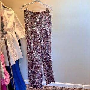 Zara Paisley Pants